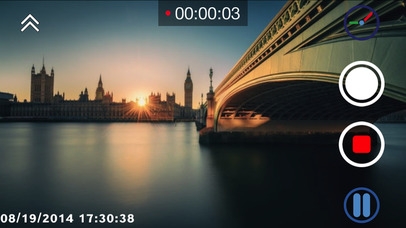 「タイムスタンプカメラ (Timestamp Camera Pro)」のスクリーンショット 3枚目