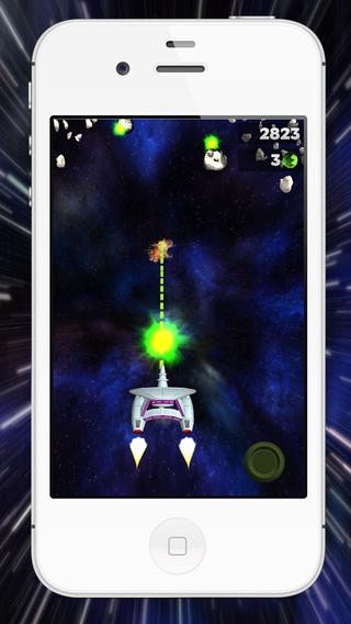 「キッズフリーのための3D宇宙船レースのベスト·エヴァー·ゲーム」のスクリーンショット 2枚目
