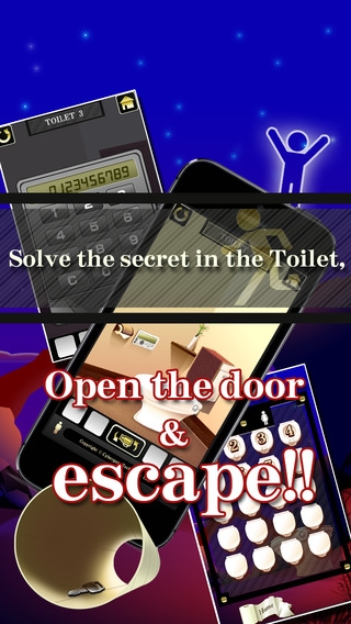 「【完成】脱出ゲーム "100 Toilets 2" 謎解き推理脱出ゲーム」のスクリーンショット 1枚目