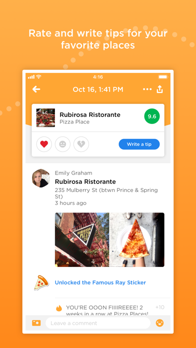 「Foursquare Swarm: Check-in App」のスクリーンショット 2枚目