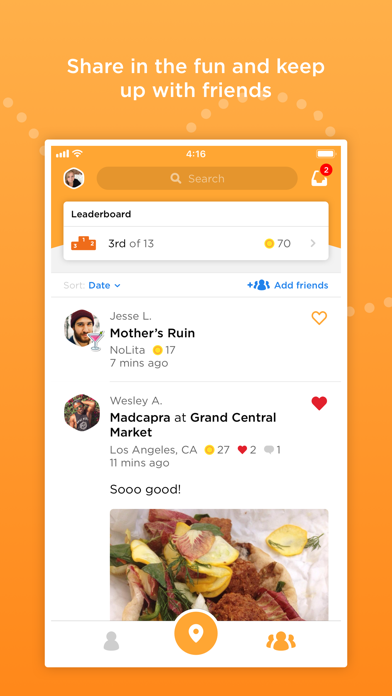 「Foursquare Swarm: Check-in App」のスクリーンショット 3枚目