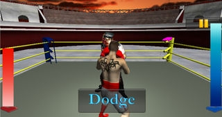 「BOXING WITH ZOMBIE 3D」のスクリーンショット 1枚目