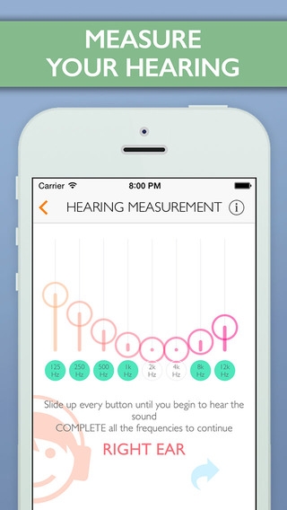 「聴力 & 耳鳴り改善 - Sound Amplifier And Tinnitus Masker App」のスクリーンショット 2枚目