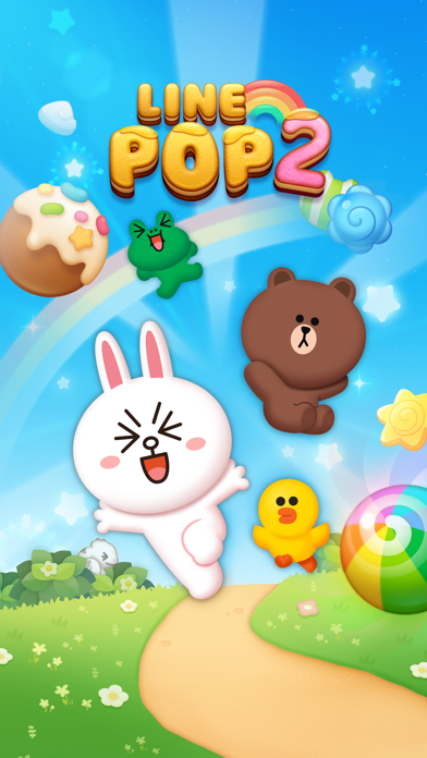 「LINE POP2 パズルゲーム-パズル暇つぶしパズルゲーム」のスクリーンショット 1枚目