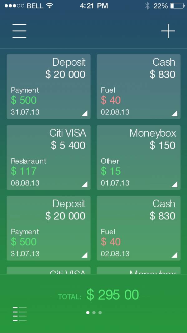 「CashYou - catch your expenses, share and sync your accounts」のスクリーンショット 1枚目