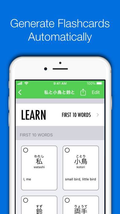 「Nihongo - Japanese Dictionary」のスクリーンショット 3枚目