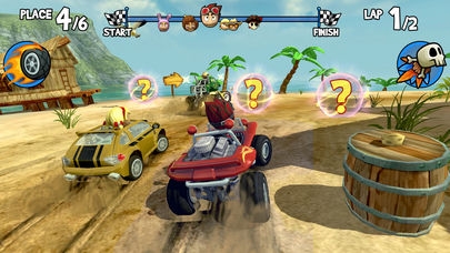 「Beach Buggy Racing」のスクリーンショット 1枚目