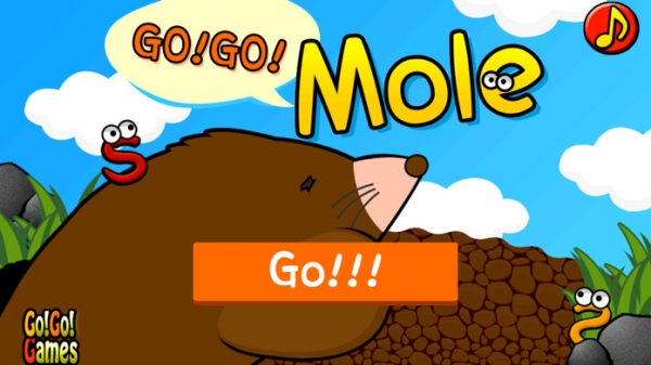 「Go!Go!Mole」のスクリーンショット 1枚目