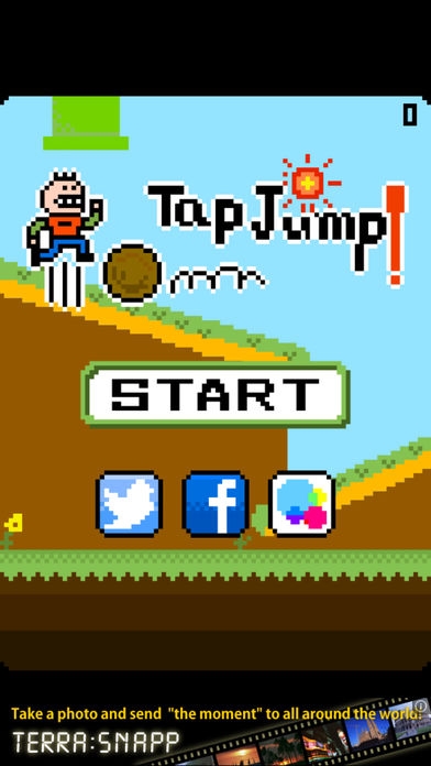 「Tap Jump! - 暇な時間に簡単ゲーム」のスクリーンショット 2枚目