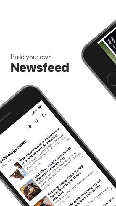 「Inoreader - News App & RSS」のスクリーンショット 1枚目