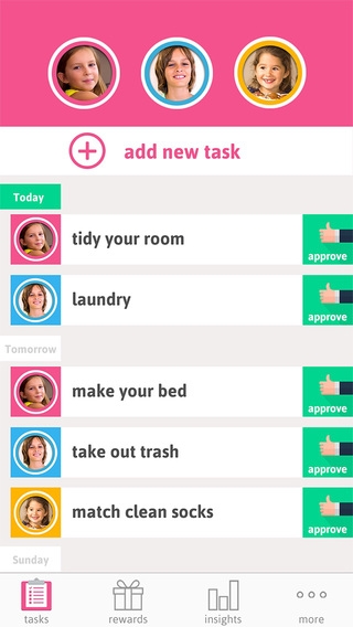 「Funifi DO - Makes Chores Fun by Motivating Kids To Do Their Tasks - An App For Your Whole Family」のスクリーンショット 1枚目