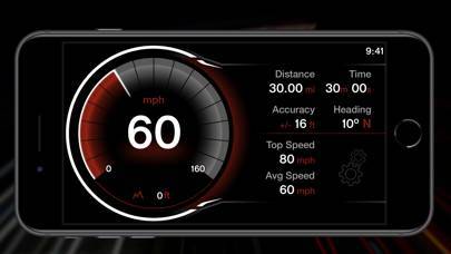 「GPSスピードメーター - デジタルスピードトラッカー」のスクリーンショット 1枚目