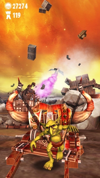 「Warhammer: Snotling Fling」のスクリーンショット 1枚目