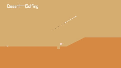 「Desert Golfing」のスクリーンショット 1枚目