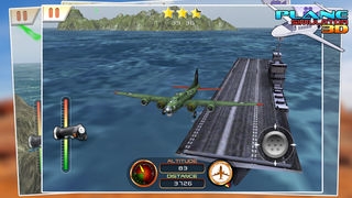 「飛行機シミュレータ3D - 無料ゲーム」のスクリーンショット 2枚目