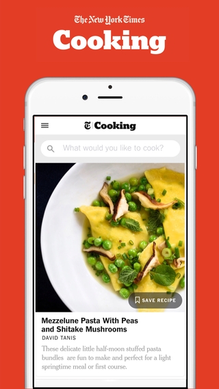 「NYT Cooking - Recipes from The New York Times」のスクリーンショット 1枚目