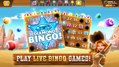「Bingo Showdown：ビンゴゲーム」のスクリーンショット 1枚目