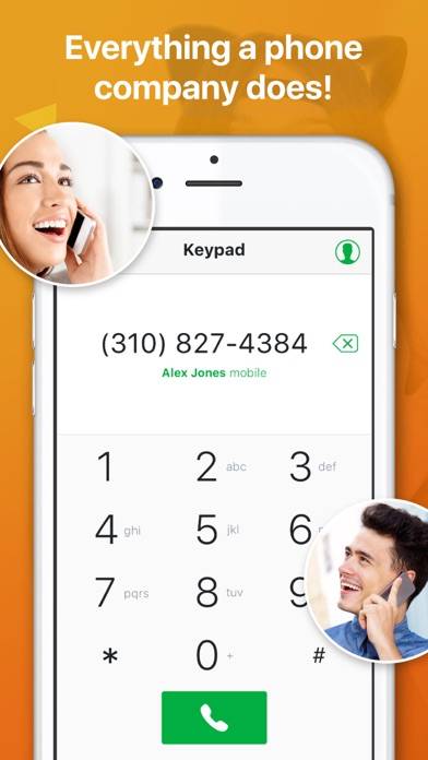 「Nextplus: Private Phone Number」のスクリーンショット 1枚目