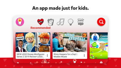 「YouTube Kids」のスクリーンショット 1枚目