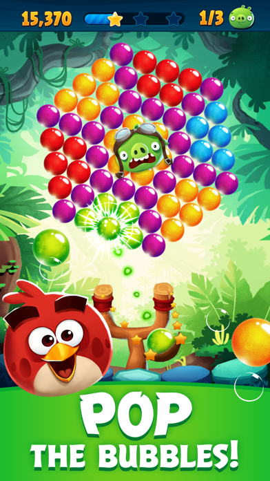 「Angry Birds POP!」のスクリーンショット 1枚目