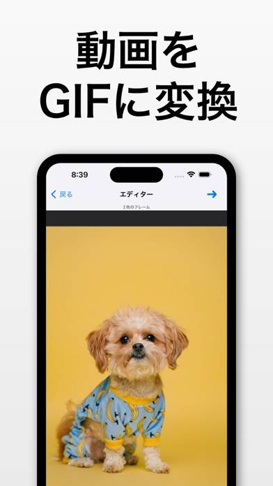 「GIFトースター (GIF生成)」のスクリーンショット 1枚目