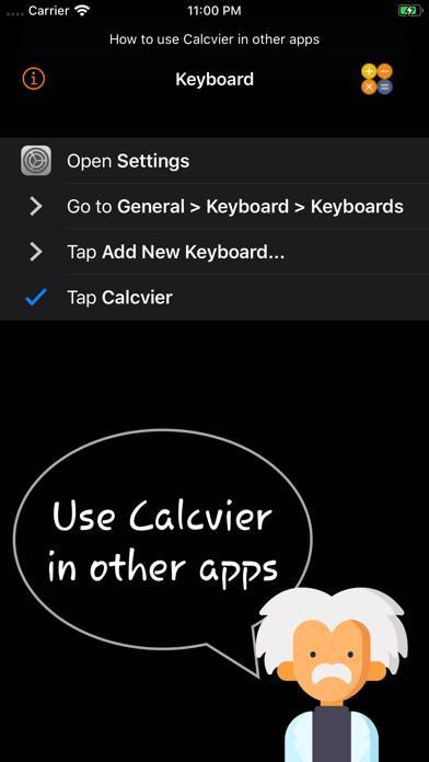「Calcvier - Keyboard Calculator」のスクリーンショット 2枚目