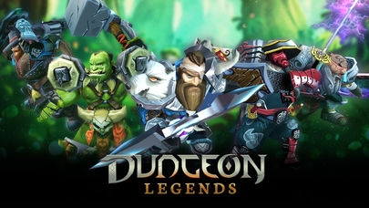 「Dungeon Legends - 最高峰のアクションMMO RPGオンラインゲーム」のスクリーンショット 1枚目