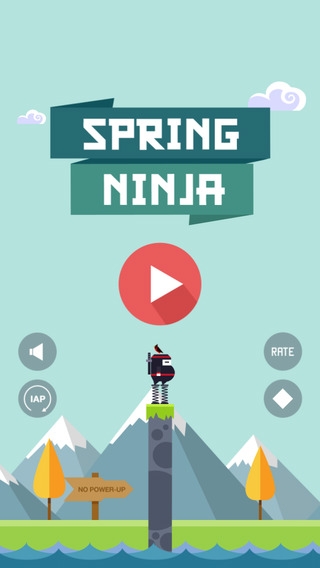 「Spring Ninja」のスクリーンショット 1枚目
