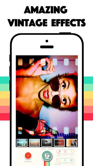 「instant camera - impose poster maker with 35mm slr」のスクリーンショット 2枚目