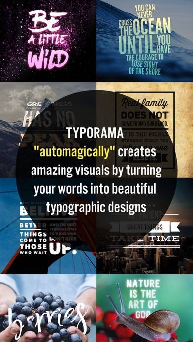 「Typorama: Text on Photo Editor」のスクリーンショット 1枚目