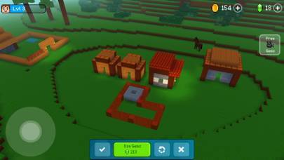 「街づくりシミュレーションゲーム Block Craft 3D」のスクリーンショット 3枚目
