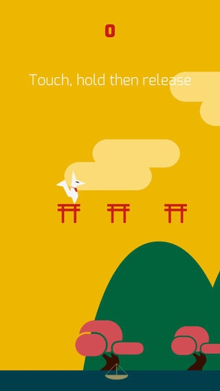 「The Kitsune - 浮世絵風のきつねによるシンプルアーケードゲーム」のスクリーンショット 2枚目
