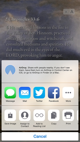 「Bible Verse a Day - Daily Devotions for iPhone iPad and Apple Watch」のスクリーンショット 3枚目