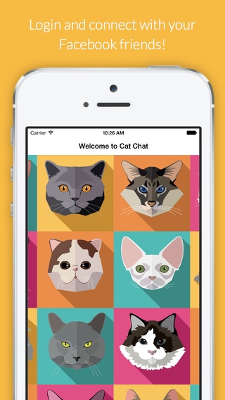 「Cat Chat - Chat For Cats」のスクリーンショット 3枚目