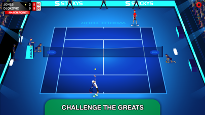 「Stick Tennis Tour」のスクリーンショット 2枚目