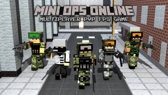 「Mini Ops Online ( Multiplayer PvP FPS Game )」のスクリーンショット 1枚目