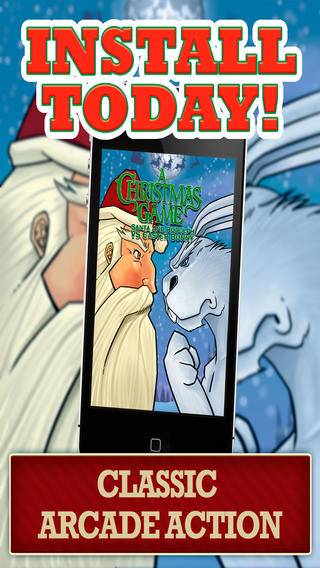 「A Christmas Game of Santa And Rudolph VS The Easter Bunny - Fun Holiday Bunny Shooter For Children PRO」のスクリーンショット 3枚目