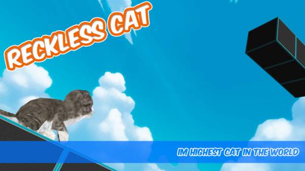 「Reckless Cat - ジャンプ！ジャンプ！ジャンプ！」のスクリーンショット 1枚目
