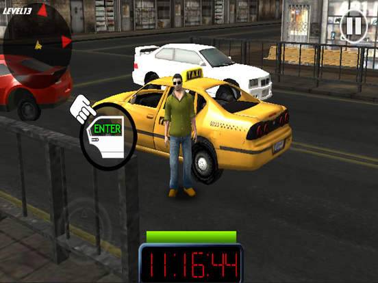 「Crash Taxi King 3D HD」のスクリーンショット 2枚目