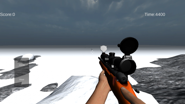「Zombie Sniper 3D」のスクリーンショット 1枚目
