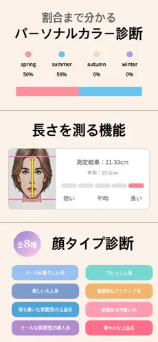 「顔スコア、AI顔診断、似てる芸能人：FaceChecker」のスクリーンショット 2枚目