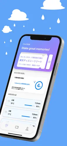 「LinkTrip - 雨が降ればチケット代全額返金」のスクリーンショット 2枚目