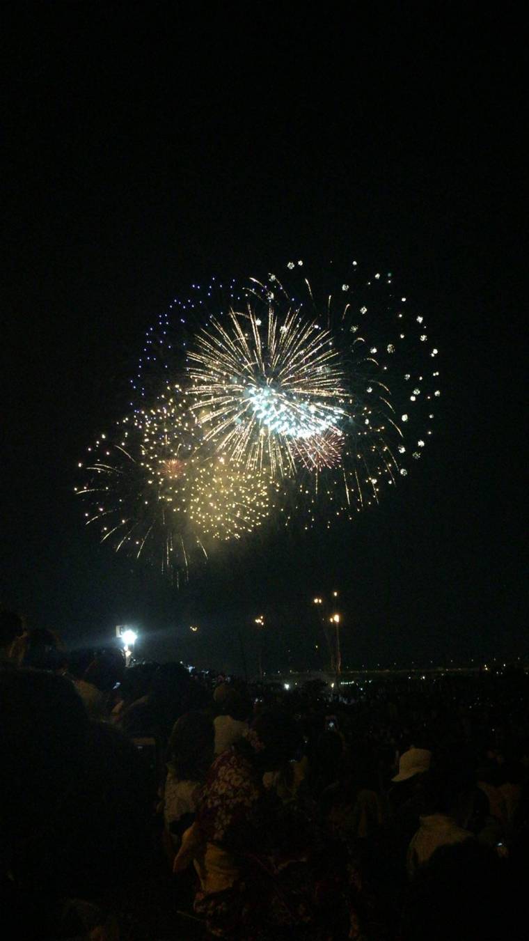 夜 撮 ストア カメラ 花火 文字