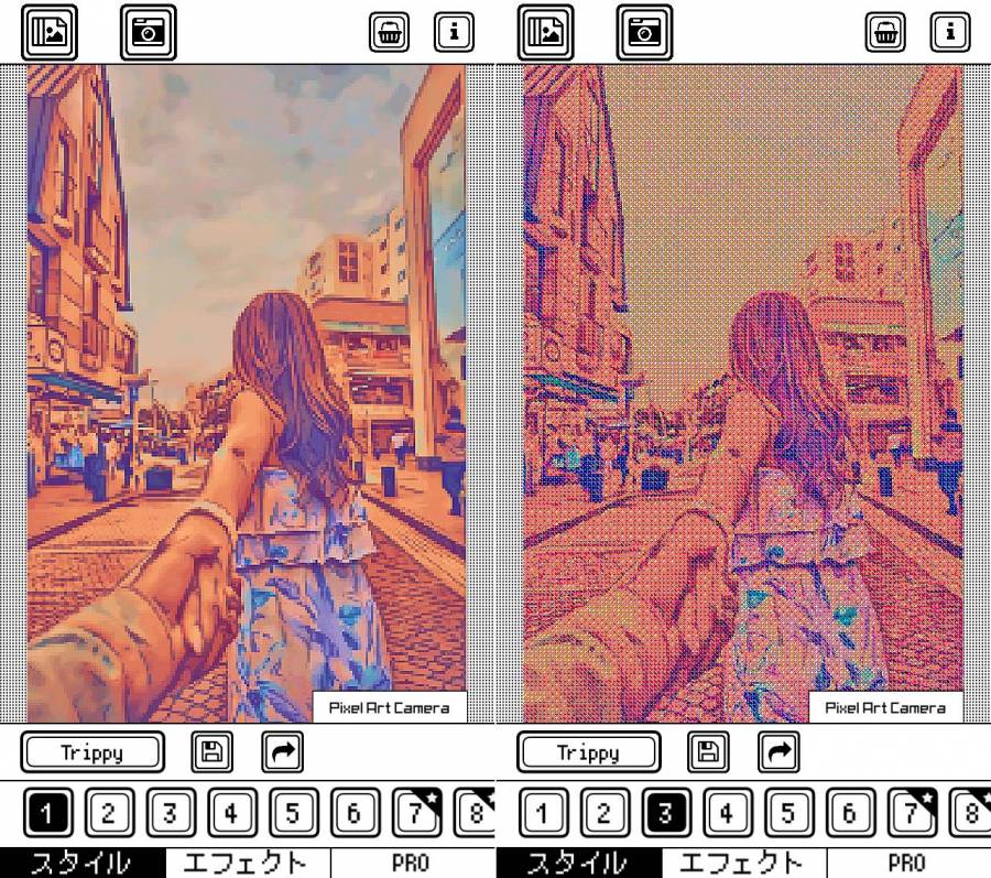 『Pixel Art Camera』スタイル一覧