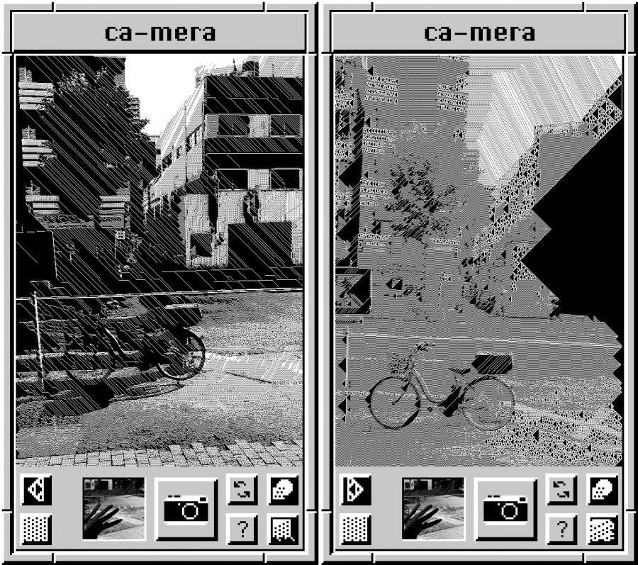 『ca-mera』撮影画面