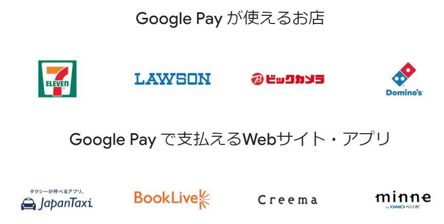 Google Pay 利用可能店舗