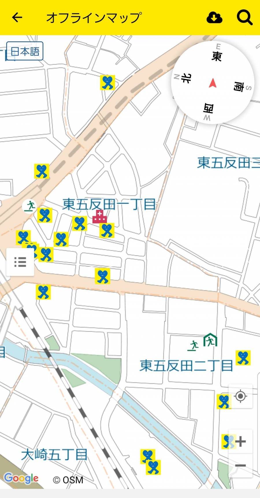 東京防災アプリ マップ