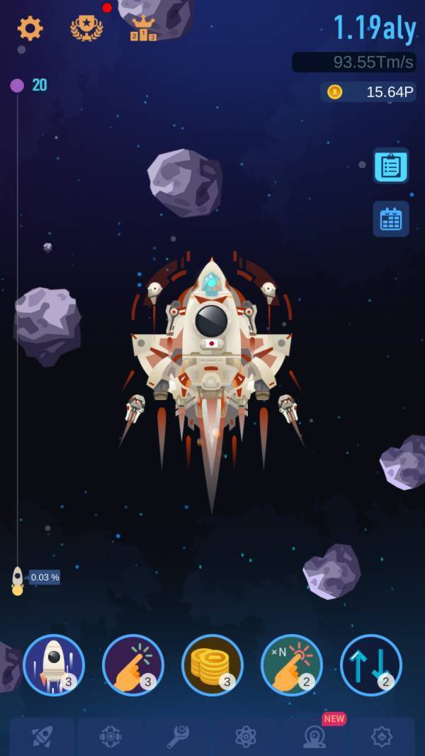 宇宙を駆けるゲームアプリ15選 ロケットに乗って 遥かなる壮大な銀河