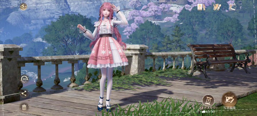 インフィニティニキ プレイ画面