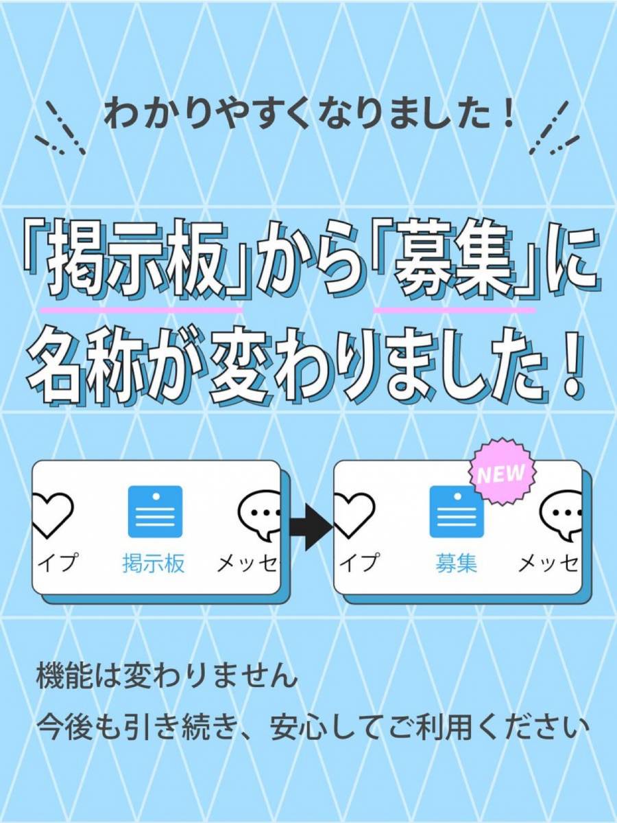 掲示板名称変更
